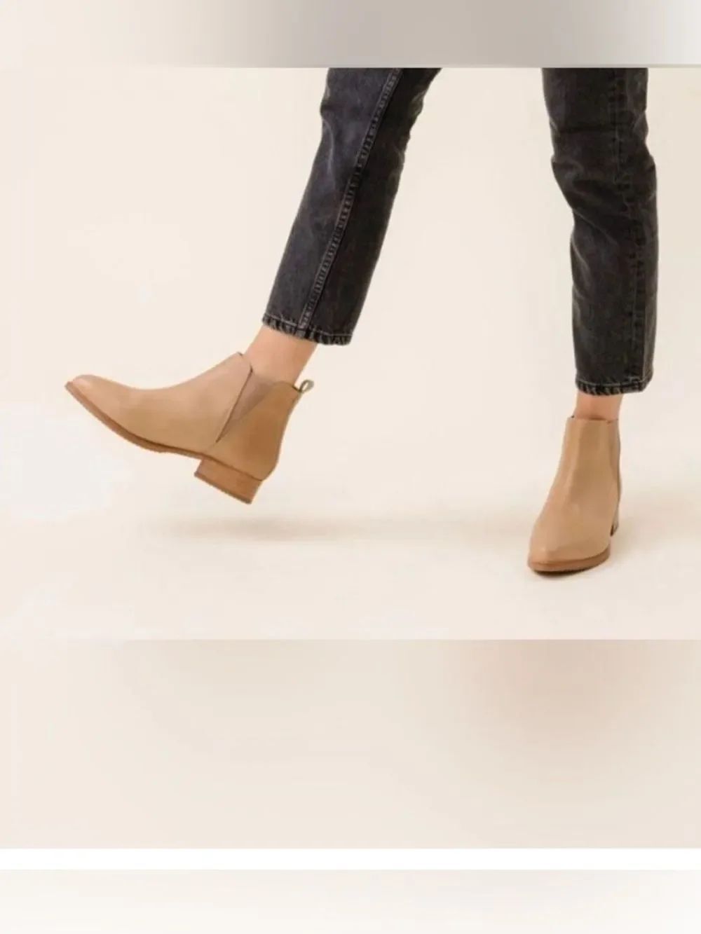 New Anthropologie Nisolo Mia Everyday Ankle Bootie Shoes 8